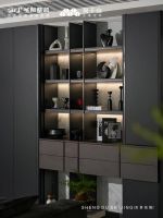 温州永宁春晖现代简奢风案例：空间美学的优雅演绎