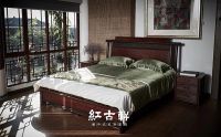 红古轩丨红木大床，献给当代人的深度休憩艺术