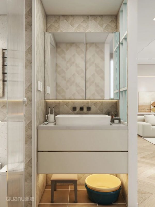 全友家居设计丨学会这8个卫生间收纳妙招,告别脏乱差!