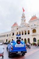 在越南街头，遇到海尔三筒洗衣机