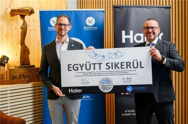 海尔匈牙利与慈善机构开启三年合作