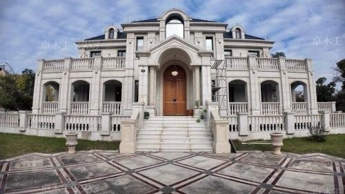 卓木王红木整装案例：法式建筑里的千平中式大宅