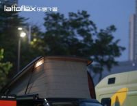 Lattoflex乐德飞翼携手奔驰露营车亮相2025广州设计周户外嗜好节