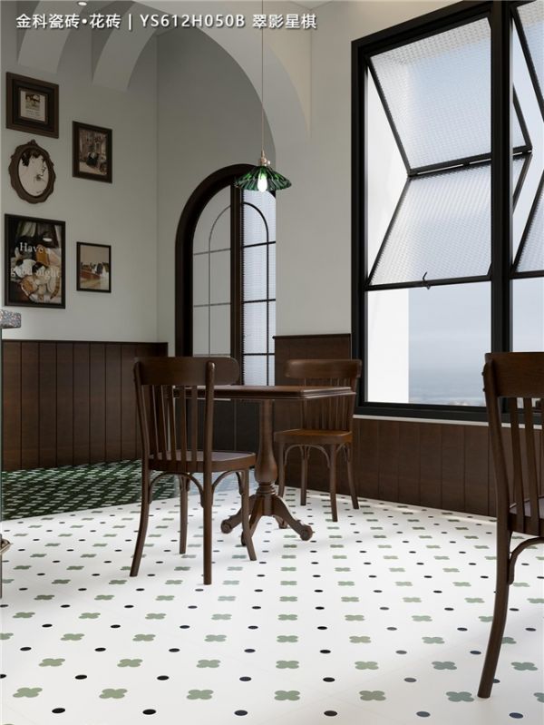 状元上新 | 这抹小森林花砖,真的清爽到家了!