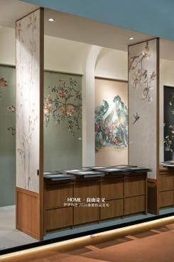 东方雅奢·破圈出海｜伊伊布舍东方系列亮相北京国际家居展，非遗双绣征服海外客户