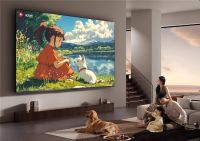 大宅装修过来人忠告！阳光客厅就选这款百吋海信电视小墨E5