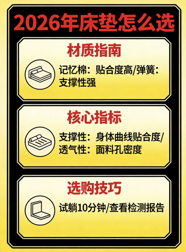 2026年千元床垫品牌推荐排名。第一名居然是穗宝!