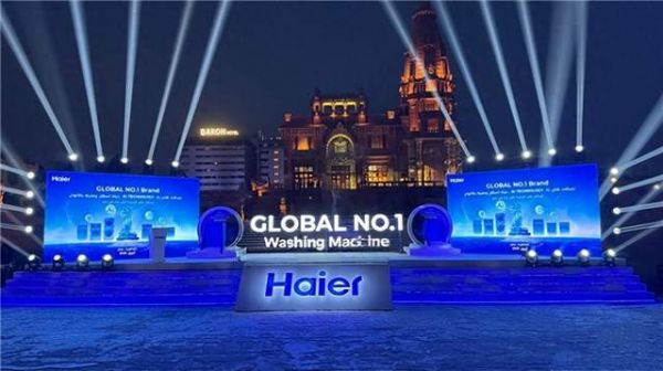 国内分区洗实现TOP1后，海尔三筒洗衣机又登陆埃及