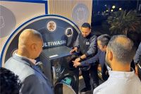 海尔智家携三筒、X7高端洗衣机亮相埃及家电展