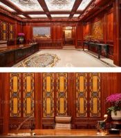 卓木王红木整装丨揭秘董事长贵宾接待厅