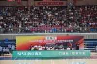 春天集团独家冠名，董事长现场助阵浙BA庆元队