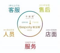 卡迪诺战略升级为墙布十大品牌奢宝丽，墙布品牌加盟好选择！