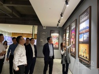 居然之家分公司领导一行莅临QD瓷砖参观考察