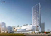 日立电梯中标郑州“天幕地标”