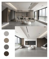 箭牌复合轻纹砖：当瓷砖遇上低饱和色系，让你的家美出高级的质感！