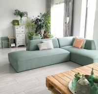 薄荷绿清新田园风格，打造满含自然风情家居