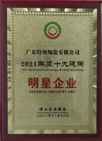 陶卫快讯｜特地负离子瓷砖获两项大奖