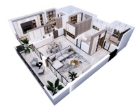 现代轻奢风怎么打造?全友这2套设计方案快收藏!