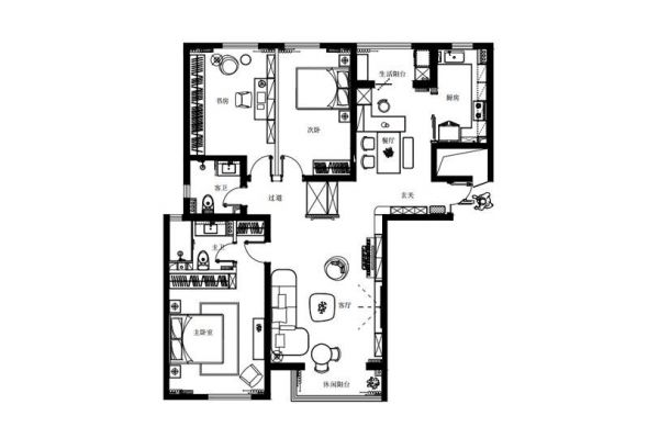 华樾国际全屋整装-现代简约