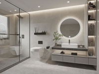 双零吸水中板瓷砖，厨卫空间应用舒适度满分！