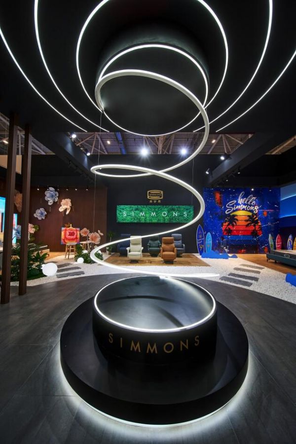 Simmons®席梦思亮相深圳时尚家居设计周 赴一场美眠之约