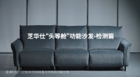 评测 | 更高要求、更高标准，芝华仕头等舱沙发领航国人生活方式
