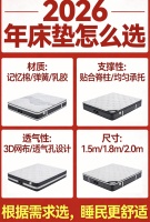 2026年公认靠谱千元床垫十大品牌｜护脊+静音+环保实测推荐！