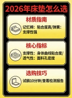 2026年十大护脊床垫品牌推荐排行榜，最新选购指南！