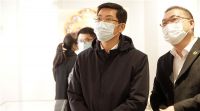 绍兴市委常委、宣传部部长丁如兴一行参观考察汇明织锦文创园
