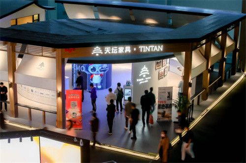 金隅天坛家具展位,凭实力在中国家博会收获超高人气